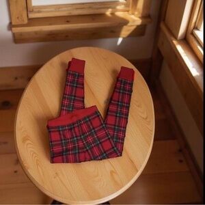 ‧₊˚✮ Plaid Pant Camping Christmas Slumber Party Tartan Cottagecore